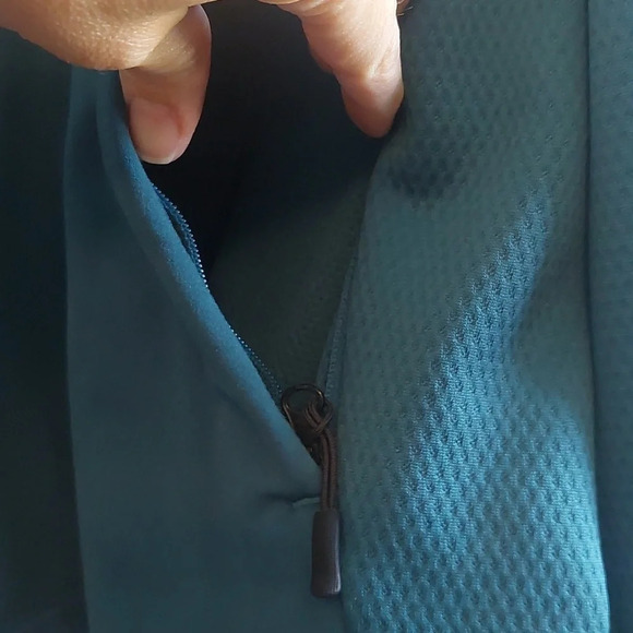 GYMSHARK MENS ZIP-UP HOODED JACKET Athleisure Gym Blue 2XL - Picture 6 of 8